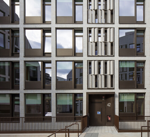 Printing House Square / Mccullough Mulvin Architects - Exterior Photography, Facade, Concrete, Glass