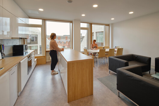 Printing House Square / Mccullough Mulvin Architects - Interior Photography, Kitchen, Wood, Chair, Countertop