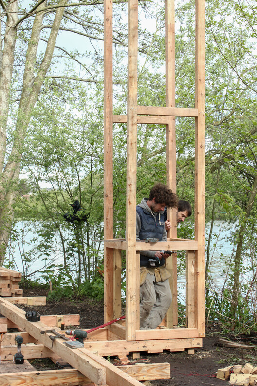 Hortus Installation / Banco! - Exterior Photography, Wood