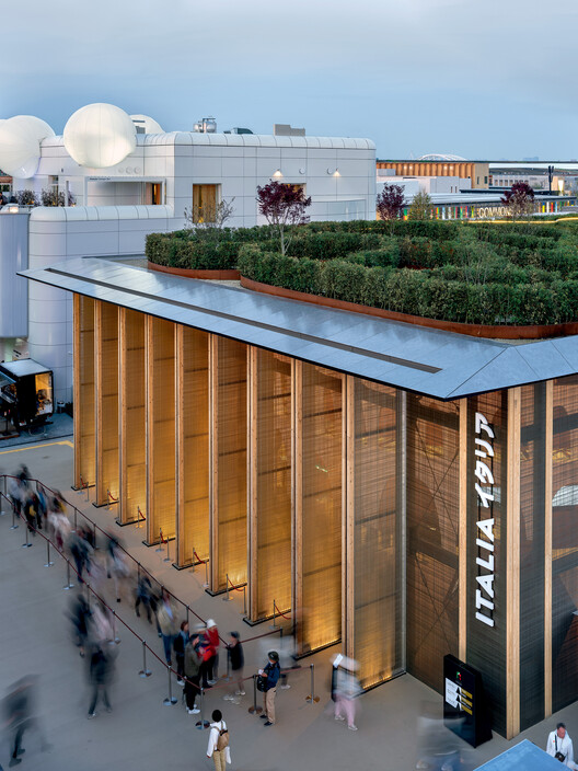 The Italian Pavilion Expo 2025 Osaka / Mario Cucinella Architects + Yoshiki Matsuda Architects - Exterior Photography, Column