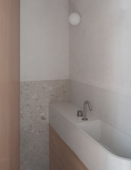 Hackney House / Architecture for London - Interior Photography, Bathroom, Sink, Concrete