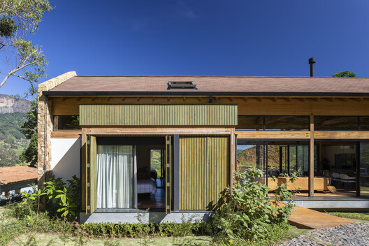 Sítio Vale Verde / Bruschini Arquitetura - Fotografía exterior, Madera