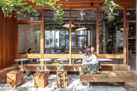 Hobby Malabia Café / Cupla Arquitectura - Lucia Vallve & Tomas Mielnikowicz - Fotografía interior, Madera, Sillas