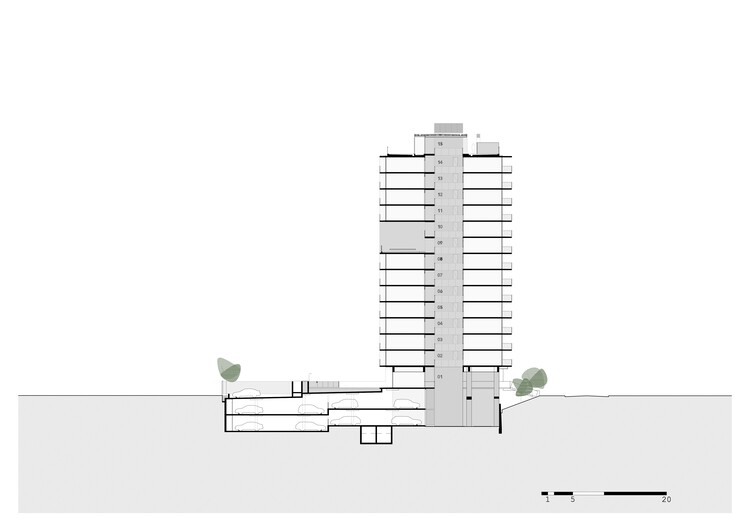 252 Apartamentos Maratón / COMUN+ (TAA) Taller de Arquitectos Asociados - Imagen 21 de 27