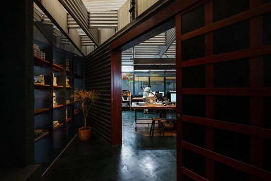 Office of tho.A / Atelier tho.A - Interior Photography, Wood, Lighting, Chair, Beam