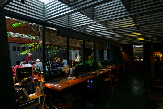 Office of tho.A / Atelier tho.A - Exterior Photography, Chair, Beam
