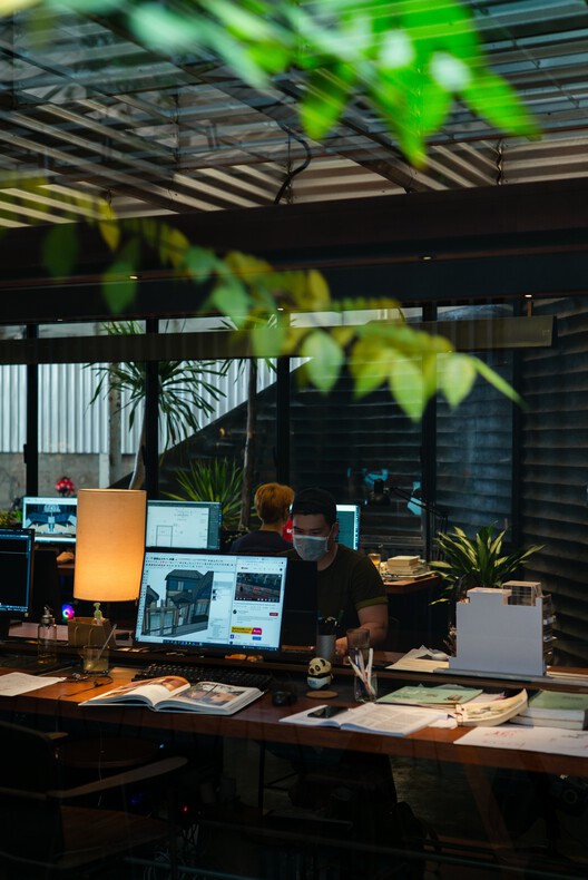 Office of tho.A / Atelier tho.A - Interior Photography, Table, Chair