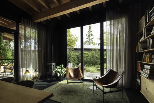 Skylab Headquarters + SkylabSHOP / Skylab Architecture - Interior Photography, Wood, Chair, Table, Lighting, Glass