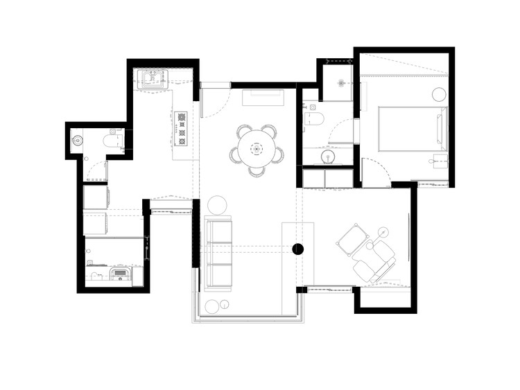 Apartamento Sara / BLOCO Arquitetos - Imagem 21 de 21