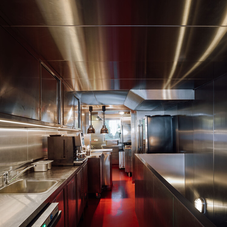 Restaurante Imanol / LADO Arquitectura e Design - Fotografia de Interiores, Cozinha, Iluminação, Bancada, Pia