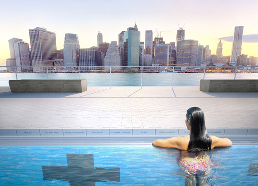NYC’s First River-Based, Water-Filtering Pool Takes Shape at Pier 35 - Image 9 of 9