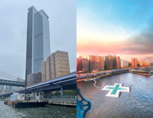 NYC’s First River-Based, Water-Filtering Pool Takes Shape at Pier 35 - Image 2 of 9