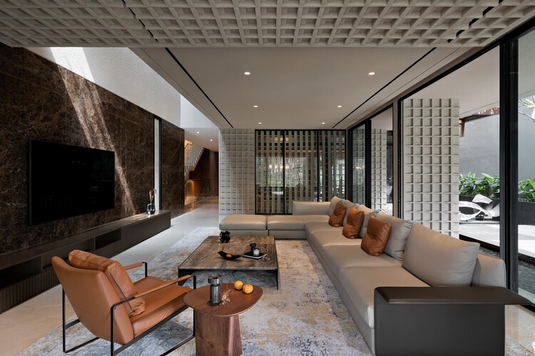 Casa Steric Spes / Gets Architects - Fotografia de Interiores, Sala de Estar, Sofá, Cadeira