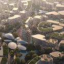 Zaha Hadid Architects Designs Master Plan for Sharjah Featuring Two-Kilometre Central Oasis - Image 1 of 4