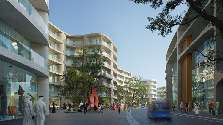 Zaha Hadid Architects Designs Master Plan for Sharjah Featuring Two-Kilometre Central Oasis - Image 4 of 6