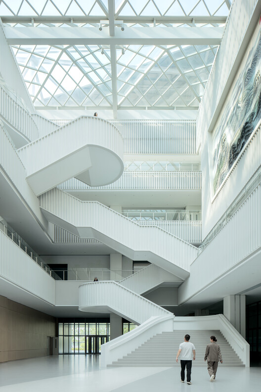Dingzhou Cultural and Sports Center / THAD - Interior Photography, Stairs
