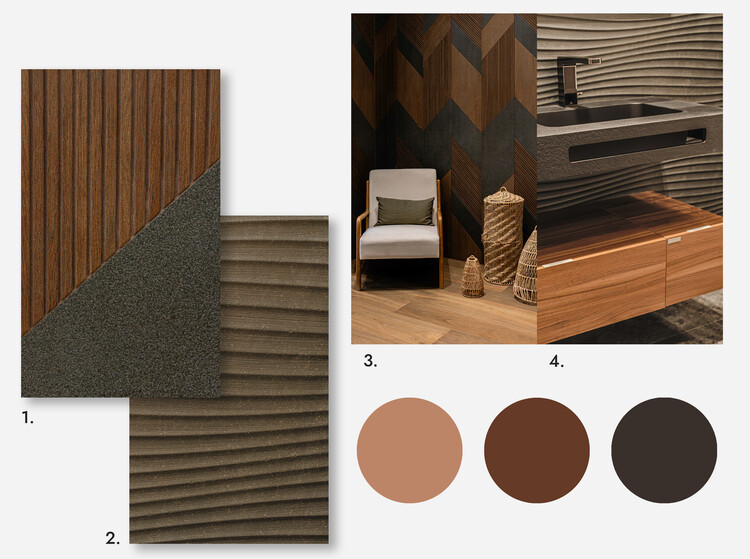 Tocar y ver materiales para diseñar: 4 moodboards sensoriales creados desde el showroom - Imagen 5 de 13