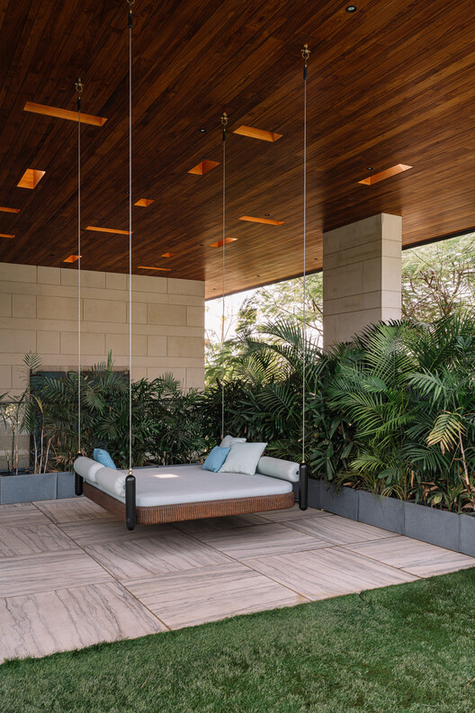 Anand Home / Hiren Patel Architect Design - Interior Photography, Wood, Garden