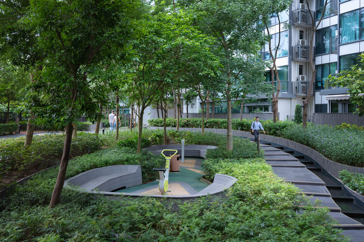 Le Pont 住宅开发项目 / Shma Company Limited - 建筑图, 花园, 庭院