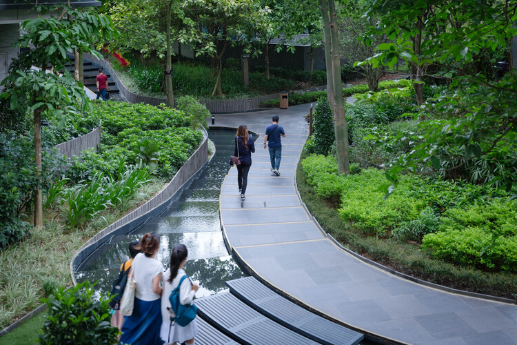 Le Pont 住宅开发项目 / Shma Company Limited - 建筑图, 花园