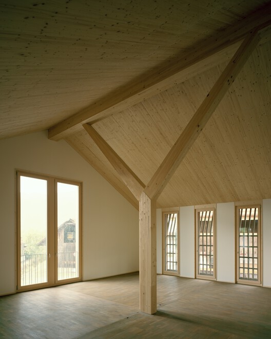 Spalihof Houses / Seilerlinhart - Interior Photography, Wood, Beam