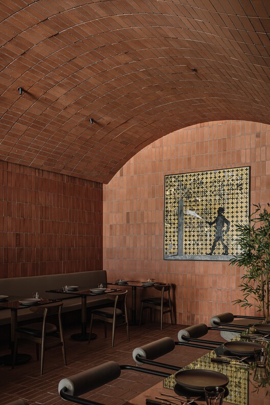 Capiche Restaurant / Neogenesis+Studi0261 - Interior Photography, Table, Chair, Brick