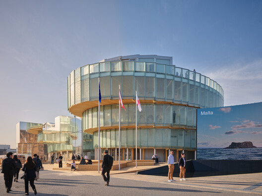 The  Pavilion of the Czech Republic for the 2025 Osaka Expo Explores Movement and Spirituality - Image 1 of 21