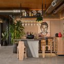 The V Penthouse / Badie Architects - Interior Photography, Kitchen, Wood, Table, Chair