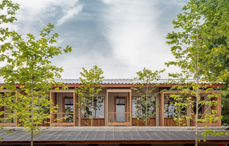 Kunst Ayutthaya 集合空间 / BodinChapa Architects - 建筑图, 木头