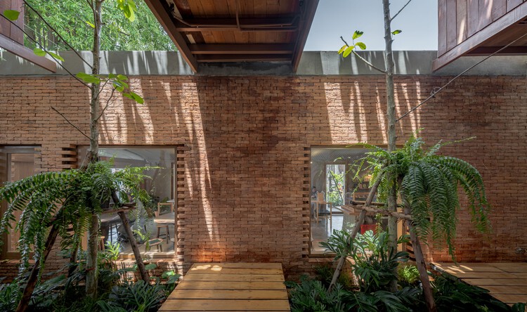 Kunst Ayutthaya 集合空间 / BodinChapa Architects - 建筑图, 砖, 花园