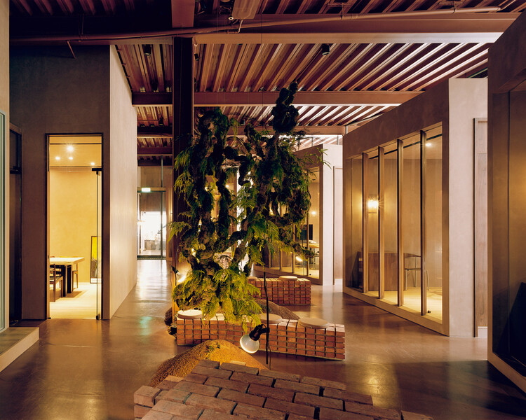 Apricity 开发品牌总部 / Soar Design Studio + Ray Architects - 室内图, 木头, 灯