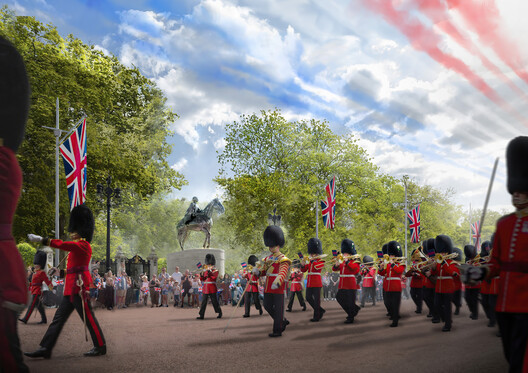 Foster + Partners Wins Competition to Design the National Memorial to Queen Elizabeth II - Image 10 of 11
