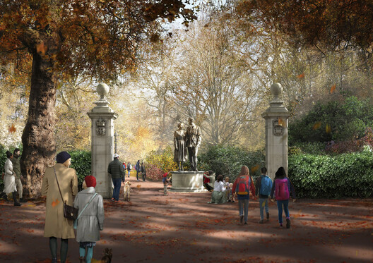 Foster + Partners Wins Competition to Design the National Memorial to Queen Elizabeth II - Image 6 of 11