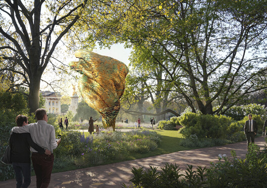 Foster + Partners Wins Competition to Design the National Memorial to Queen Elizabeth II - Image 7 of 11