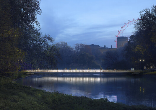 Foster + Partners Wins Competition to Design the National Memorial to Queen Elizabeth II - Image 2 of 11
