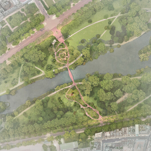 Foster + Partners Wins Competition to Design the National Memorial to Queen Elizabeth II - Image 5 of 11