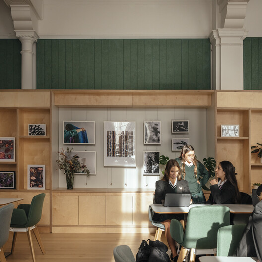Temple Building Refurbishment Brighton Girls School / Walters & Cohen Architects - Interior Photography, Chair