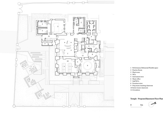 Temple Building Refurbishment Brighton Girls School / Walters & Cohen Architects - Image 30 of 34