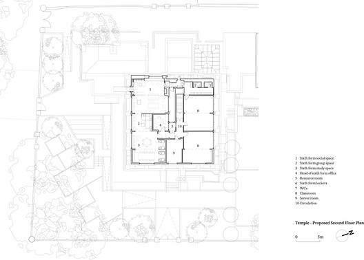 Temple Building Refurbishment Brighton Girls School / Walters & Cohen Architects - Image 33 of 34