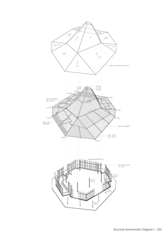 Cabaña del Sombrero / Tezuka Architects - Imagen 15 de 19