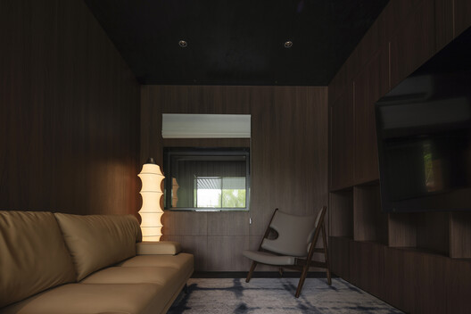 Casa del lago / Wutopia Lab - Fotografía interior, Sala de estar, Madera, Iluminación