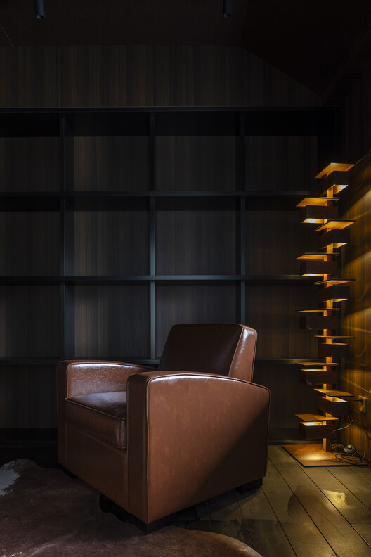 Casa del lago / Wutopia Lab - Fotografía interior, Madera, Iluminación, Estanterías