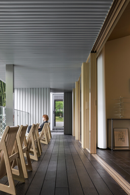 Casa del lago / Wutopia Lab - Fotografía interior, Madera, Terraza