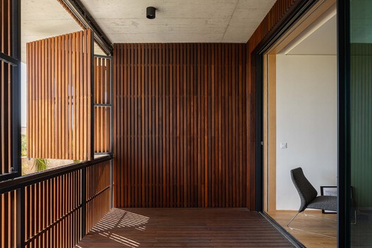M House / Silverline - Interior Photography, Wood, Balcony