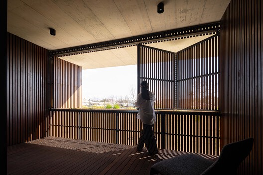 M House / Silverline - Interior Photography, Wood, Balcony