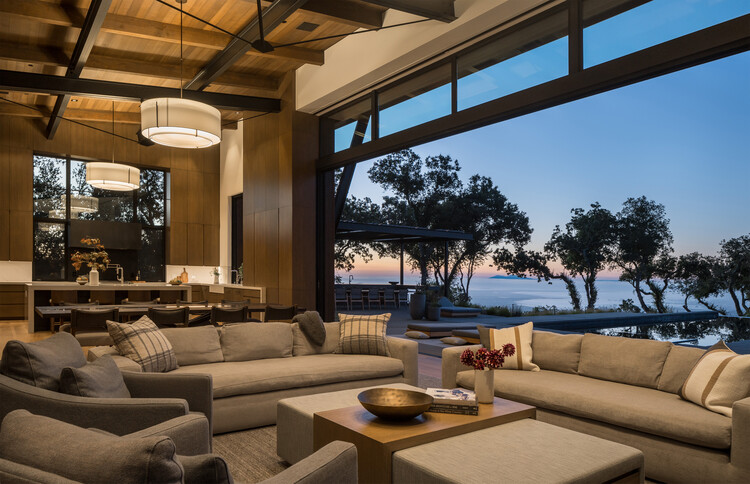 Sonoma Ridge House / Holder Parlette - Interior Photography, Living Room, Sofa, Table, Chair