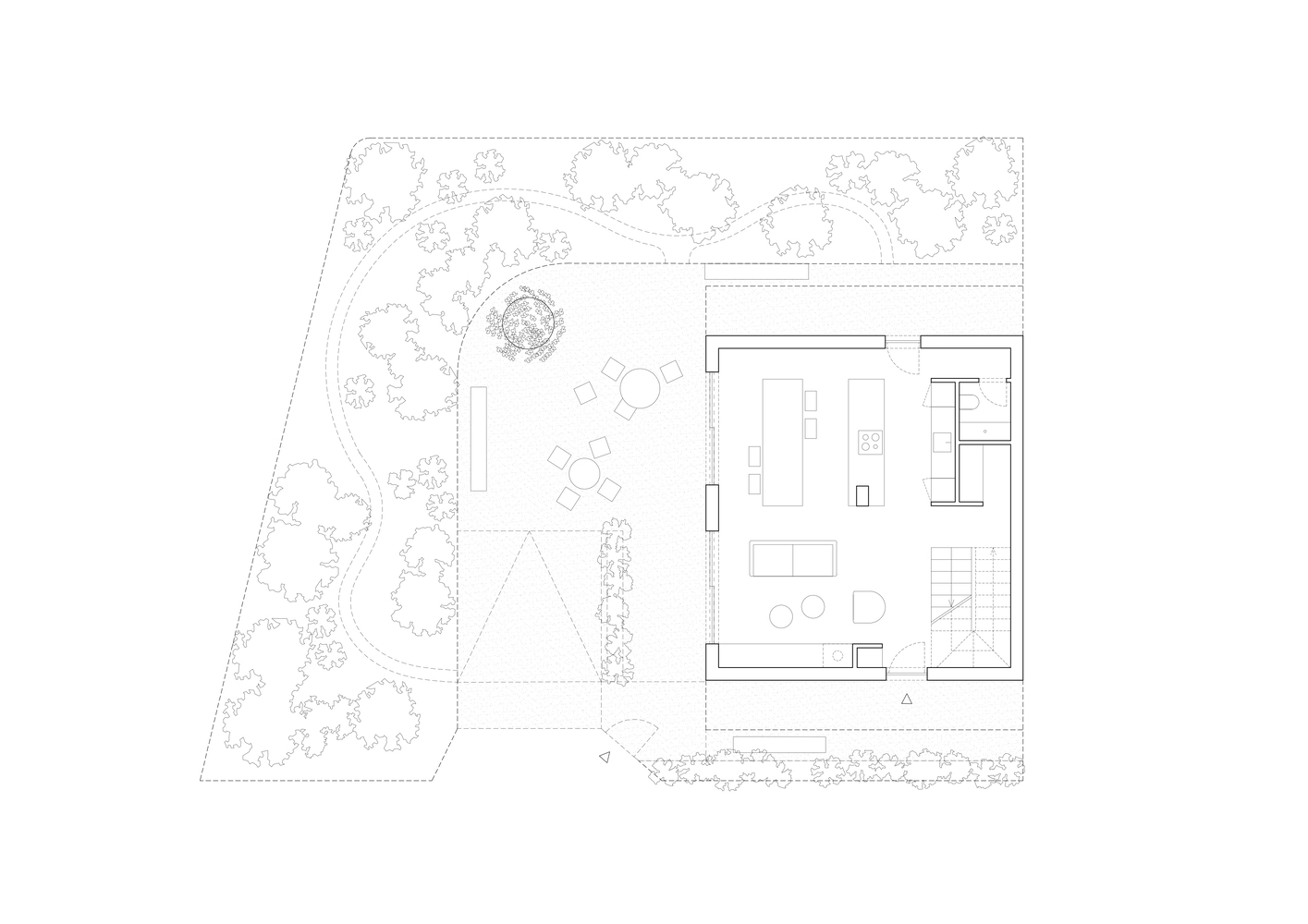 Casa con una ventana cuadrada / Set Architects - Imagen 24 de 27
