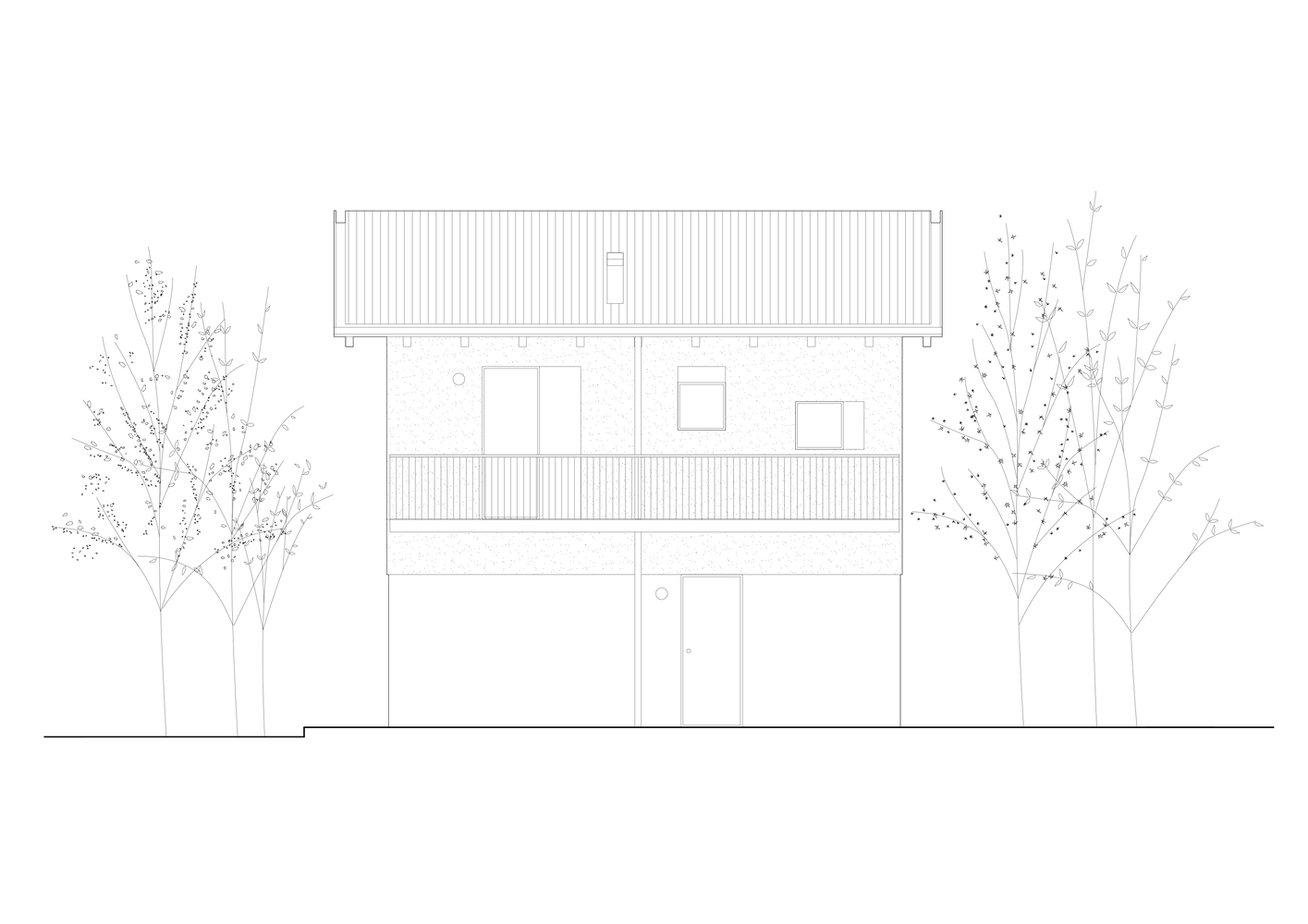 Casa con una ventana cuadrada / Set Architects - Imagen 27 de 27