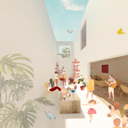 28 Patios y 14 viviendas / Crearctive + RKT Estudio - Imagen 44 de 50