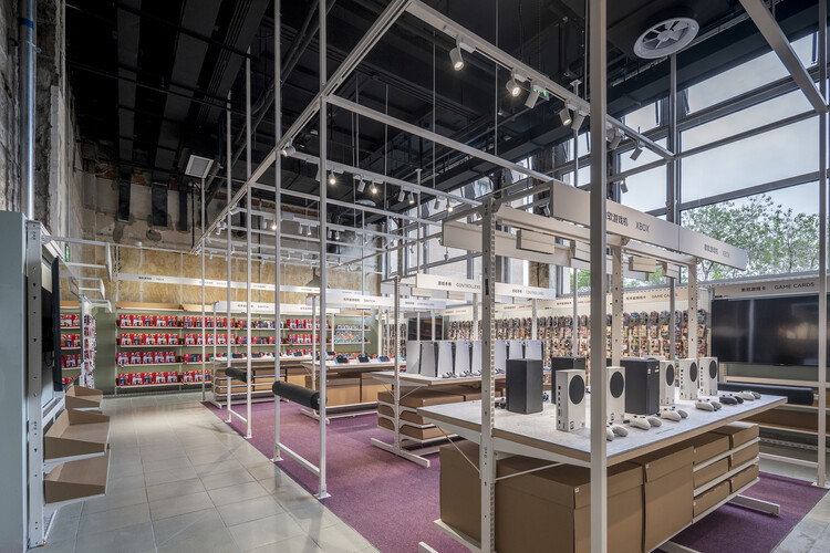 Centro comercial Super Zhuanzhuan / SpaceStation - Fotografía interior, Vidrio